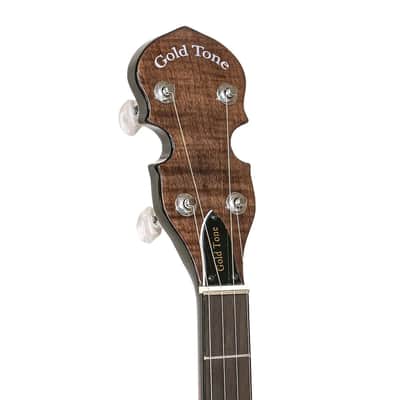 Gold Tone CC-100R+ Cripple Creek 5-String Resonator Banjo 2010s - Vintage Brown image 5