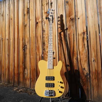 G&L USA Fullerton Deluxe ASAT Bass Butterscotch Blonde 4-String Electric Bass Guitar w/ Gig Bag (2024) image 2