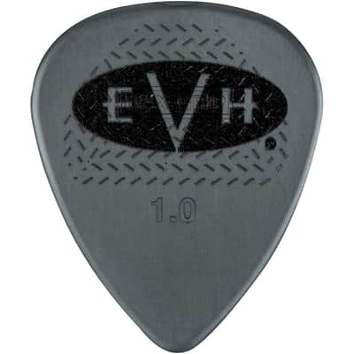 EVH Signature Series Guitar Picks (6 Pack) 1.0 mm Gray/Black 022-1351-605 image 2