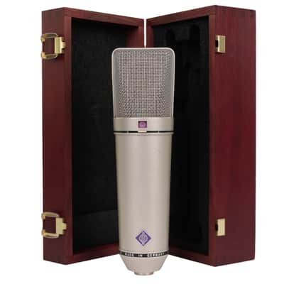Neumann U 87 Large Diaphragm Multipattern Condenser Microphone #42413 (Vintage) image 2