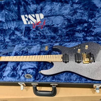 ESP USA M-II Floyd Rose  Black Sparkle image 2