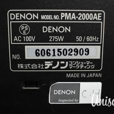 Denon PMA-2000AE Stereo Integrated Amplifier in Excellent Condition image 14