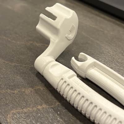 D’Addario Pro-Winder String Winder, Cutter & Bridge Pin Puller - White - USA Made image 2