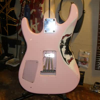 Kramer Pacer? 1980's "Pinkie" Electric Guitar By Boneyard Guitars image 7