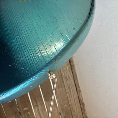 YouTube Vid in description Novo Serus J Lake Placid Blue over 64 sunburst binding electric guitar p90 case image 15