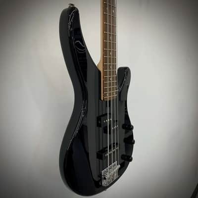 Yamaha TRBX174EW Bass Guitar — Translucent Black image 2