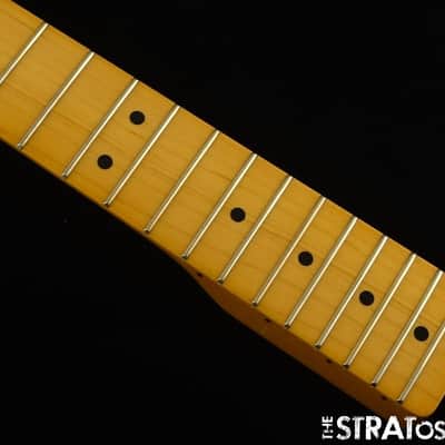 Fender Squier FSR Class Vibe 50s Telecaster NECK w GOLD TUNERS Tele Tinted Maple image 4
