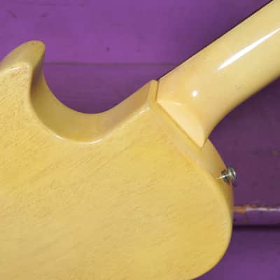 1956 Gibson Les Paul Jr TV Yellow Electric Guitar (Refinished) (VIDEO! Fresh Work, Ready) image 13