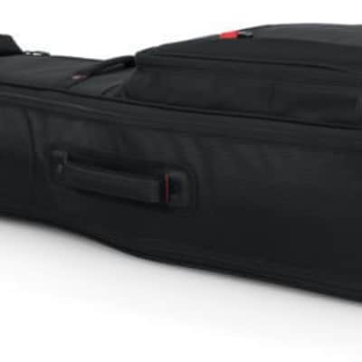 Gator Pro-Go Series 2X Electric Guitar Bag w/ Micro Fleece Interior and Removable Backpack Straps G-PG ELEC 2X image 7