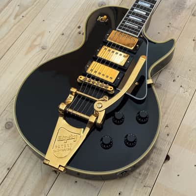 Gibson Custom Shop 3-Pickup '57 Reissue Les Paul Custom Black Beauty 2000 Ebony VOS R7 image 3