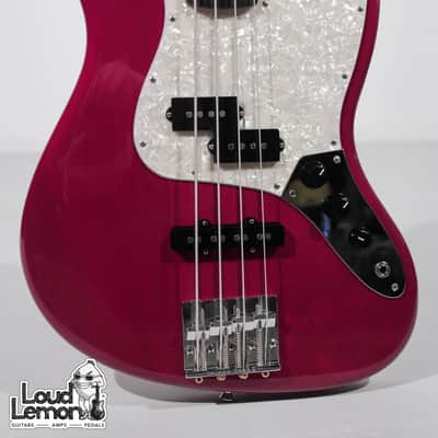 Fender JB62PJ Jazz Bass/Precision 2013 Transparent Red Japan MIJ image 2