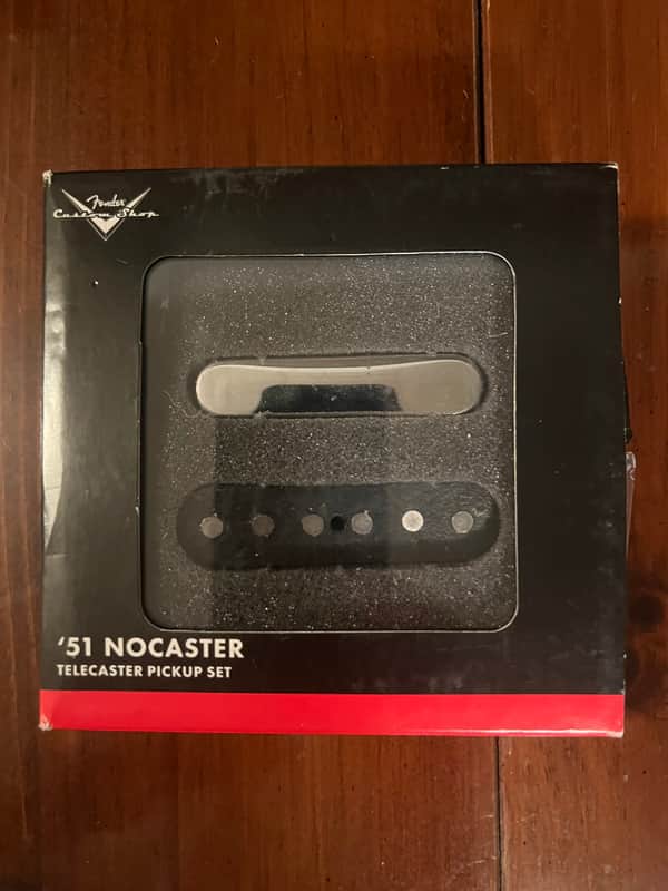 Fender Custom Shop ’51 Nocaster Pickup Set 2010s - Chrome / Black image 1