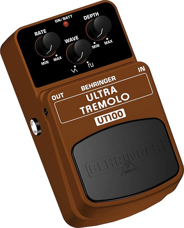 Behringer UT100 Tremolo Effects Pedal image 1