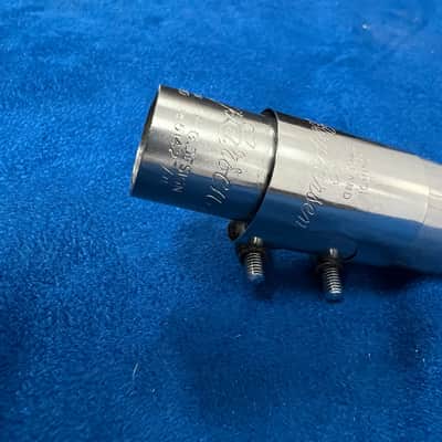 Vintage Berg Larsen Metal Alto Sax Saxophone Mouthpiece with Original Box Cap and Ligature 95/2 SMS image 6