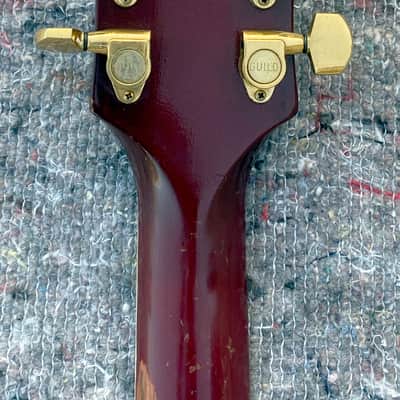 Guild M75 BLUESBIRD 1972 - Cherry Red image 18