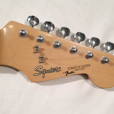 1984 Fender Japan Vintage Squier 62 Reissue Stratocaster Neck Rolled Edges image 1