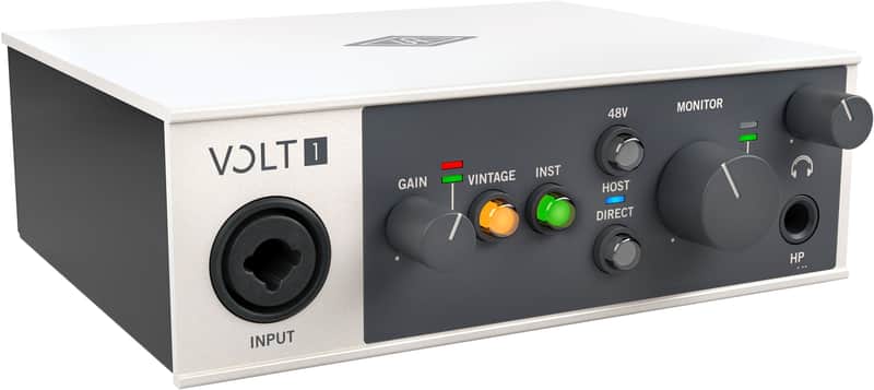 Universal Audio Volt 1 USB-C Audio & MIDI Interface image 1