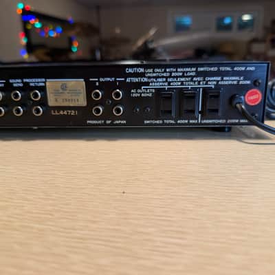 Nikko Beta 30 Stereo Preamplifier Japan FRESH Service V Rare Red Faceplate 🔥🎶 image 11