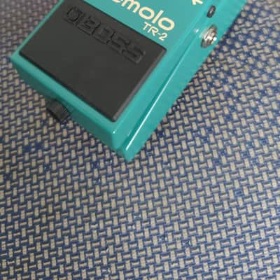 Boss TR-2 Tremolo (Silver Label) 1997 - Present - Green image 8