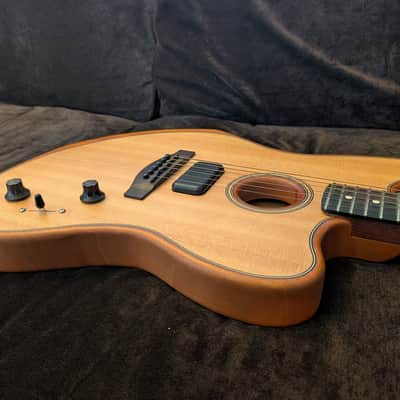 Fender American Acoustasonic Jazzmaster 2021 - Natural image 6