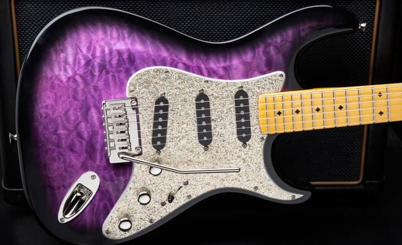 Dean Zelinsky Tagliare Z-Glide Custom Quilt Trans Purple Burst image 1
