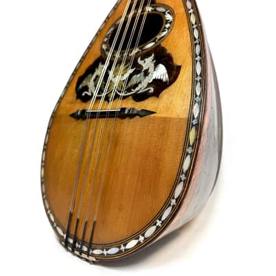 C.A. Kisslinger Decorated Curved-Ribs Mandolin, 1901 image 3