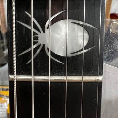 ESP LTD KH-3 Kirk Hammett Signature Spider 2021 - Black with Spider Graphic image 4
