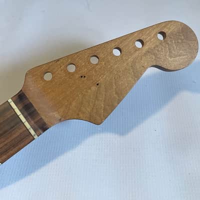 Warmoth USA Modern Stratocaster Roasted Maple Guitar Neck 22 Fret RW FB image 3