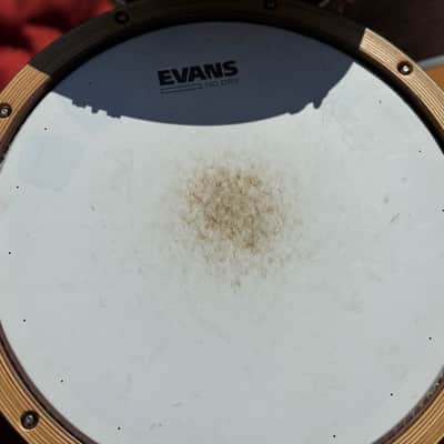 PDP PDCC2213TN Concept Classic Maple Series 13/16/18/22" with 14 inch snare - Walnut Stain with Natural Hoops image 8