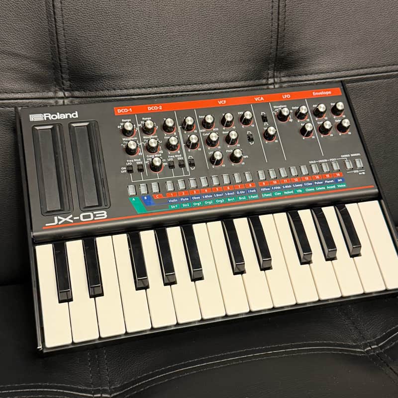Roland JX-03 Boutique Series Synthesizer Module with K-25m | Reverb