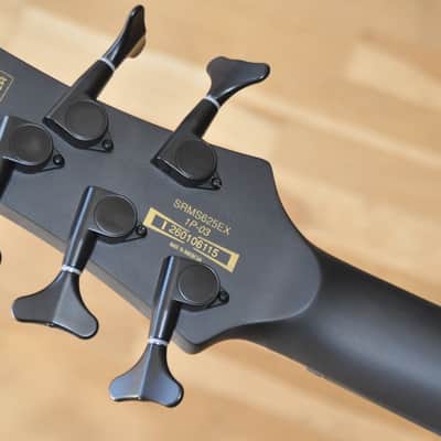 IBANEZ SRMS625EX BKF Black Flat / SR 5-String Multi Scale / Iron Label Series / SRMS625EX-BKF / I260106115 image 13