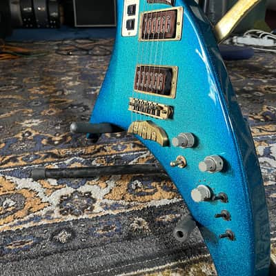 Ultra Rare Hand Crafted Vintage Japan Bizarre Apex Kamel Chenaouy Custom Shop 1983 Sparkle image 8