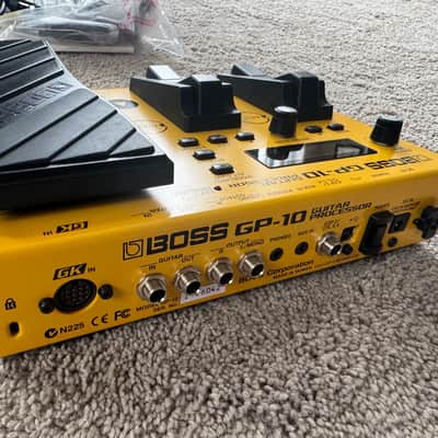 Boss GP-10 Guitar Processor Multi-Effect Unit with GK-3 Pickup 2014 - 2024 - Yellow image 5