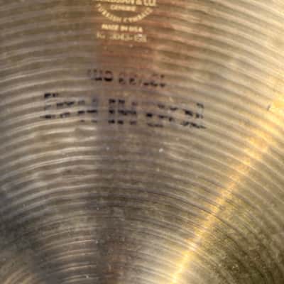 Zildjian 13" K Series "EAK" Hi-Hat Cymbal (Top) 1982 - 1988 - Traditional image 8