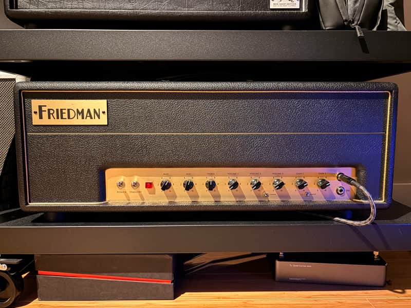 Friedman Friedman Small Box - Custom Shop 3 Channel Version Black