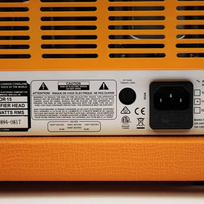 Orange OR15H 15-Watt Guitar Amp Head 2012 - Present - Orange image 12