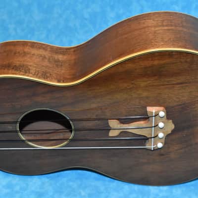 Ukulele Johnny Marvin Professional Tenor Koa 1st mod. 1930's - Koa image 6