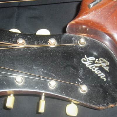 Gibson Model U Harp-Guitar 1916 Cherry Sunburst Kalamazoo, Michigan USA image 5