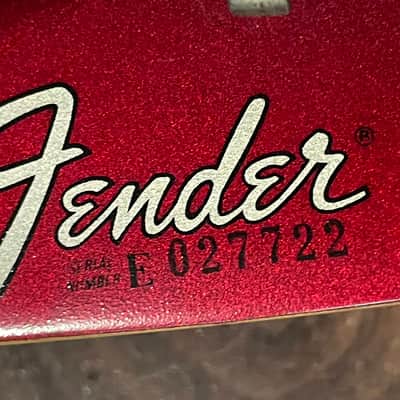 Fender The Strat 1980 - 1983 -   Rosewood Fretboard, Candy Apple Red image 9