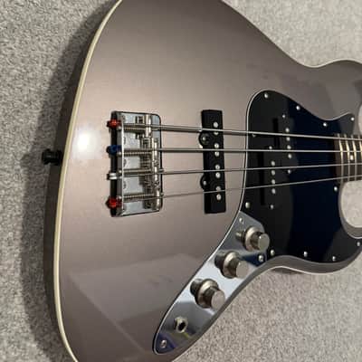 Fender MIJ FSR Aerodyne Jazz Bass 2014 - Dolphin Grey image 16