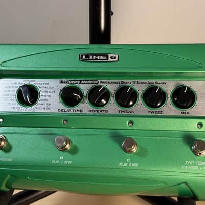 Line 6 DL4 - JHV3 modded (Blue LED) - Delay Pedal - w/ Box + Manuals -- For Parts/Repair ONLY! image 8
