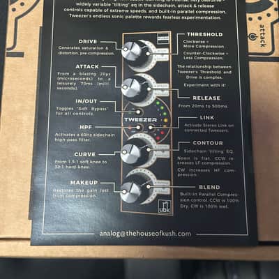 Kush Audio Tweezer Contouring Compressors (Pair) image 2
