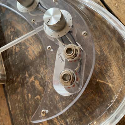 Very Rare Museum Grade 1990's Japanese Teisco Spectrum 5 Acrylic with OHSC. 100 built Worldwide image 12