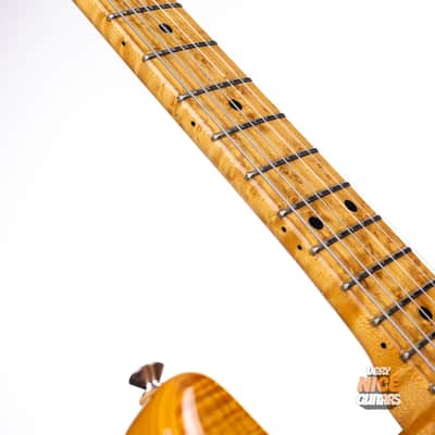 Fender Custom Shop 1954 FMT Stratocaster 1996 - Natural Flame Maple image 8