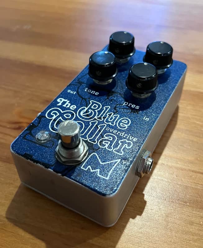 Menatone Blue Collar Handwired Overdrive Pedal image 1