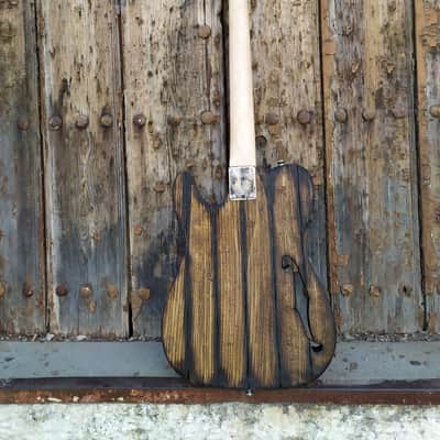 American Vintage Old Wood Engraved Pickguard image 16