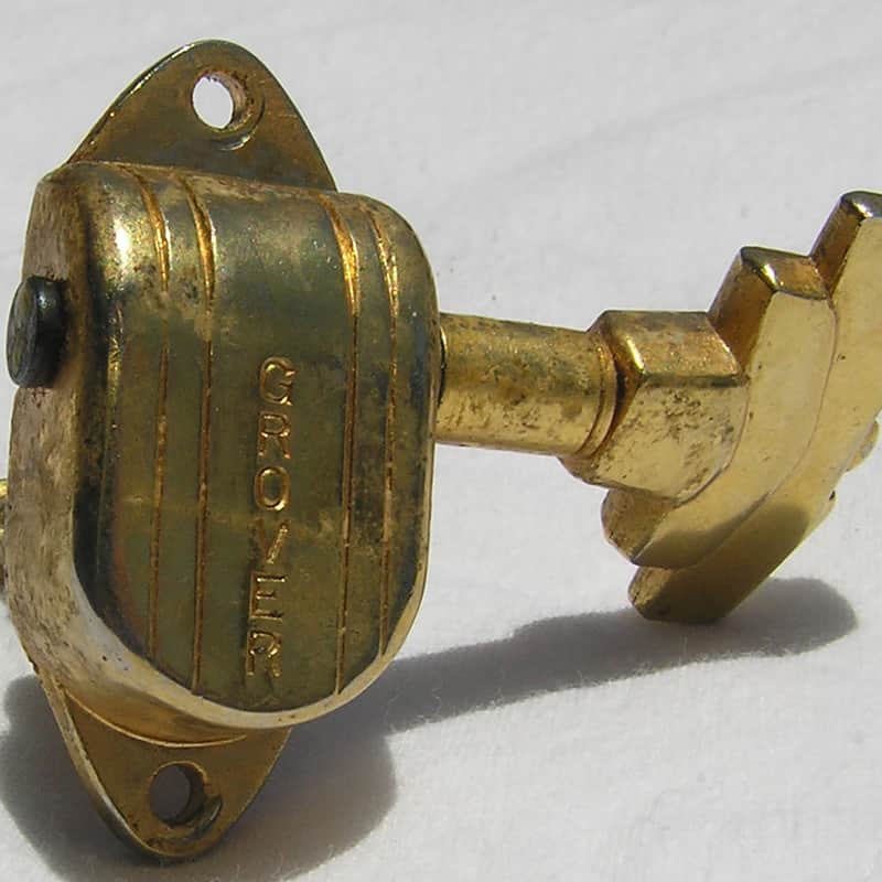 1955 Grover Imperial White Falcon Stair Step Gold