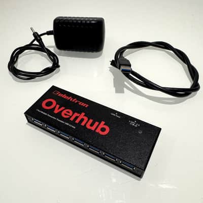 Elektron Overhub - 7 Port USB 3.0 Hub + Power Supply & USB Cable image 1