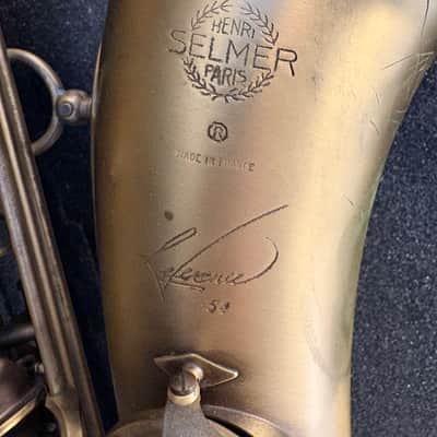 Henri SELMER Paris Reference 54 Tenor Saxophone #546237 Matte Vintage image 12