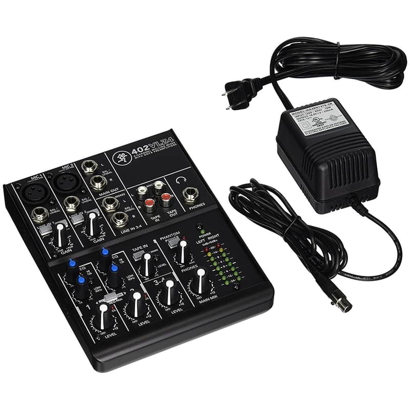 Mackie 402VLZ4 4チャンネル コンパクトミキサー Mackie 402VLZ4 4-Channel Ultra-Compact Mixer 2058860-00 B&H